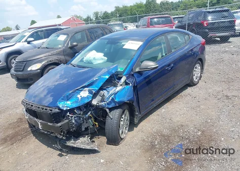 2018 Hyundai Elantra Se z USA, uszkodzony, nr VIN 5NPD74LF3JH341028